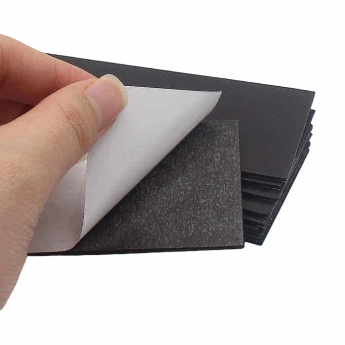 Flexible Rubber Magnet With Adhesive high quality
