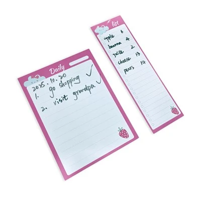 Fridge Magnet Shopping List Pad