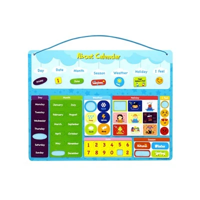 Hanging Magnetic Calendar Board